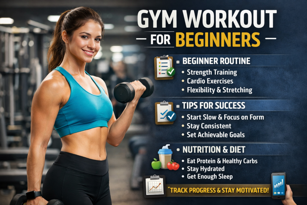 gym workout for beginners