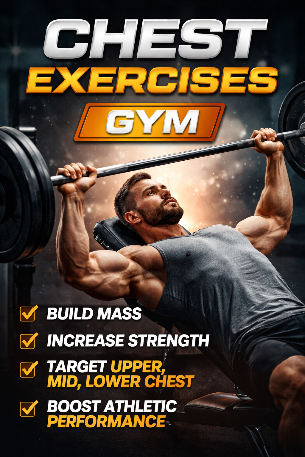Chest Exercises Gym: The Complete Guide to Building a Strong, Muscular Chest