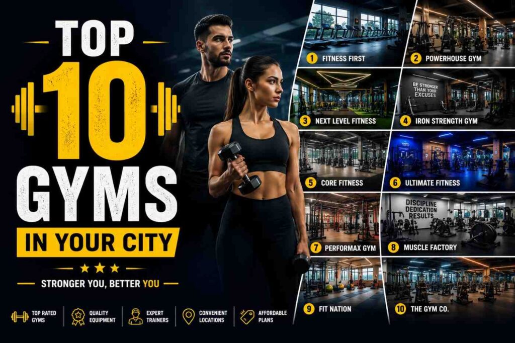 Top 10 Gyms in Your City