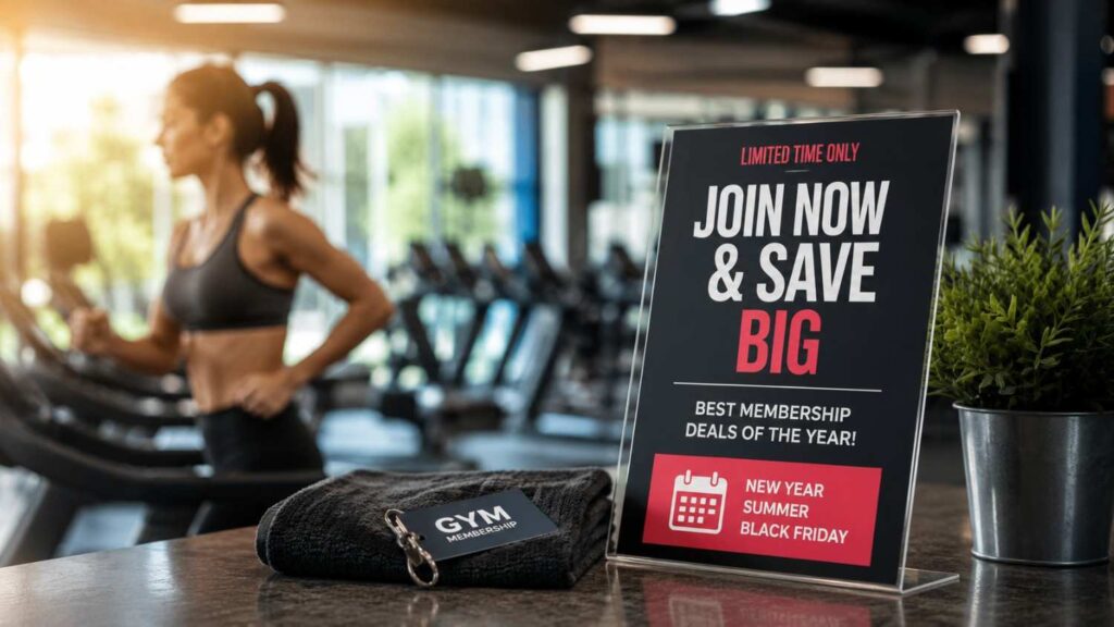 The Best Time to Join a Gym for Discounts