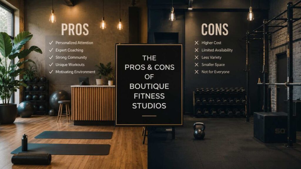 The Pros and Cons of Boutique Fitness Studios